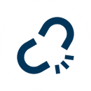 A link icon representing broken links that may be on your website