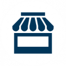create-a-google-business-profile Icon of a shop